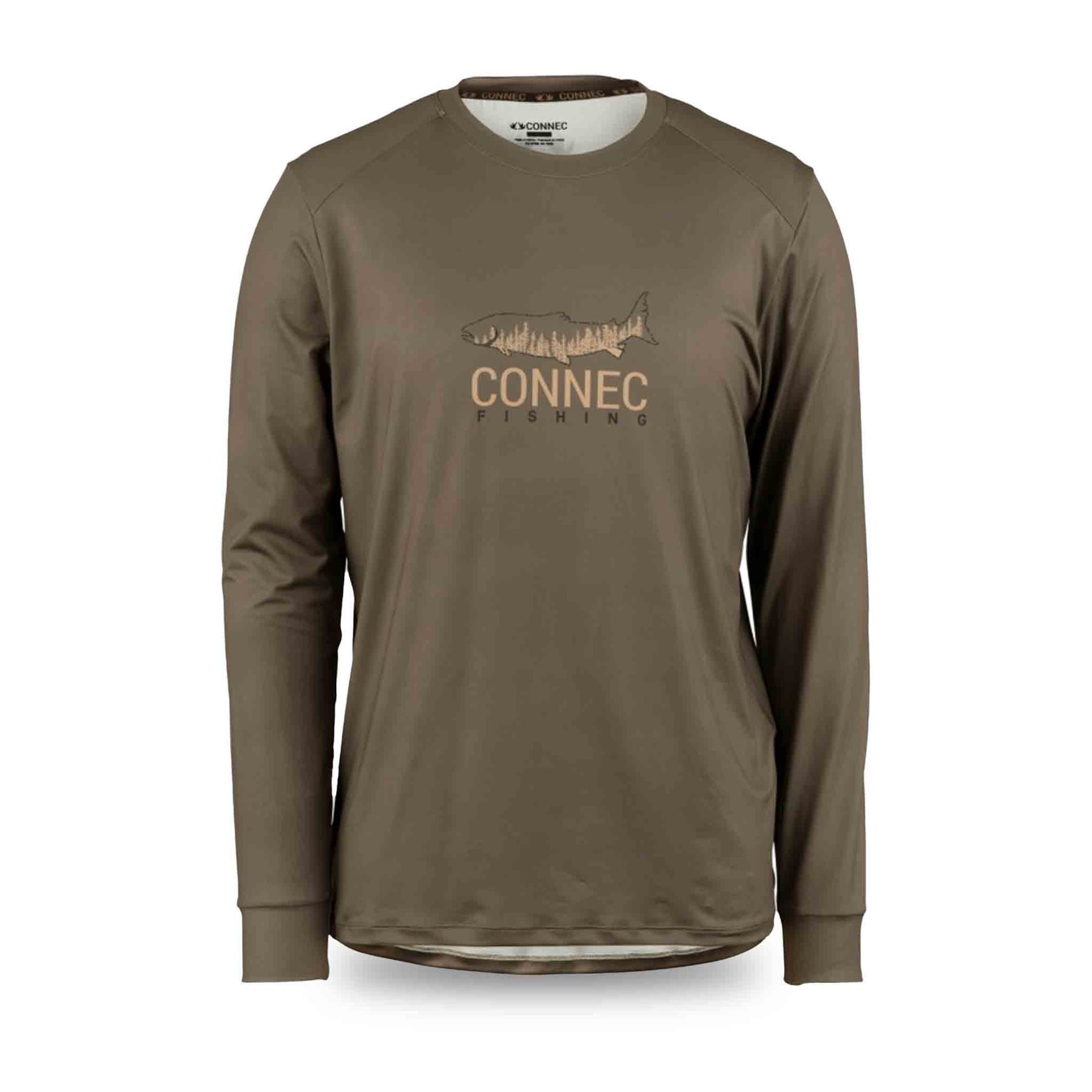 Connec Outdoors LS CREWNECK MUD M Long Sleeves
