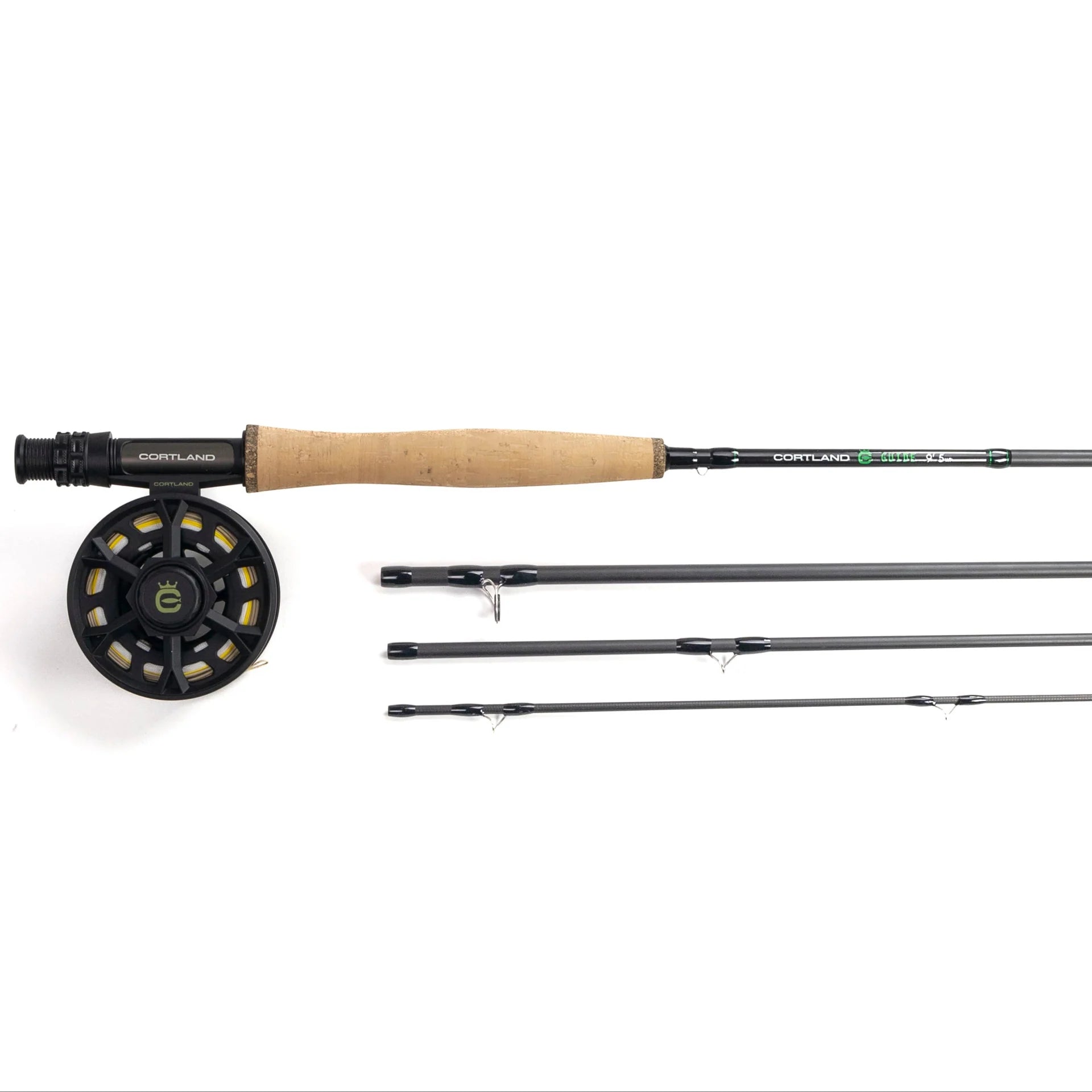 View of Fly_Rods Cortland Guide Freshwater Outfit available at EZOKO Fishing