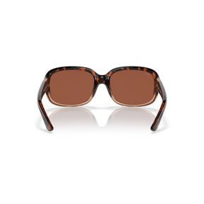 View of Sunglasses Costa Gannet Shiny Tortoise Fade Frame Copper 580P available at EZOKO Pike and Musky Shop