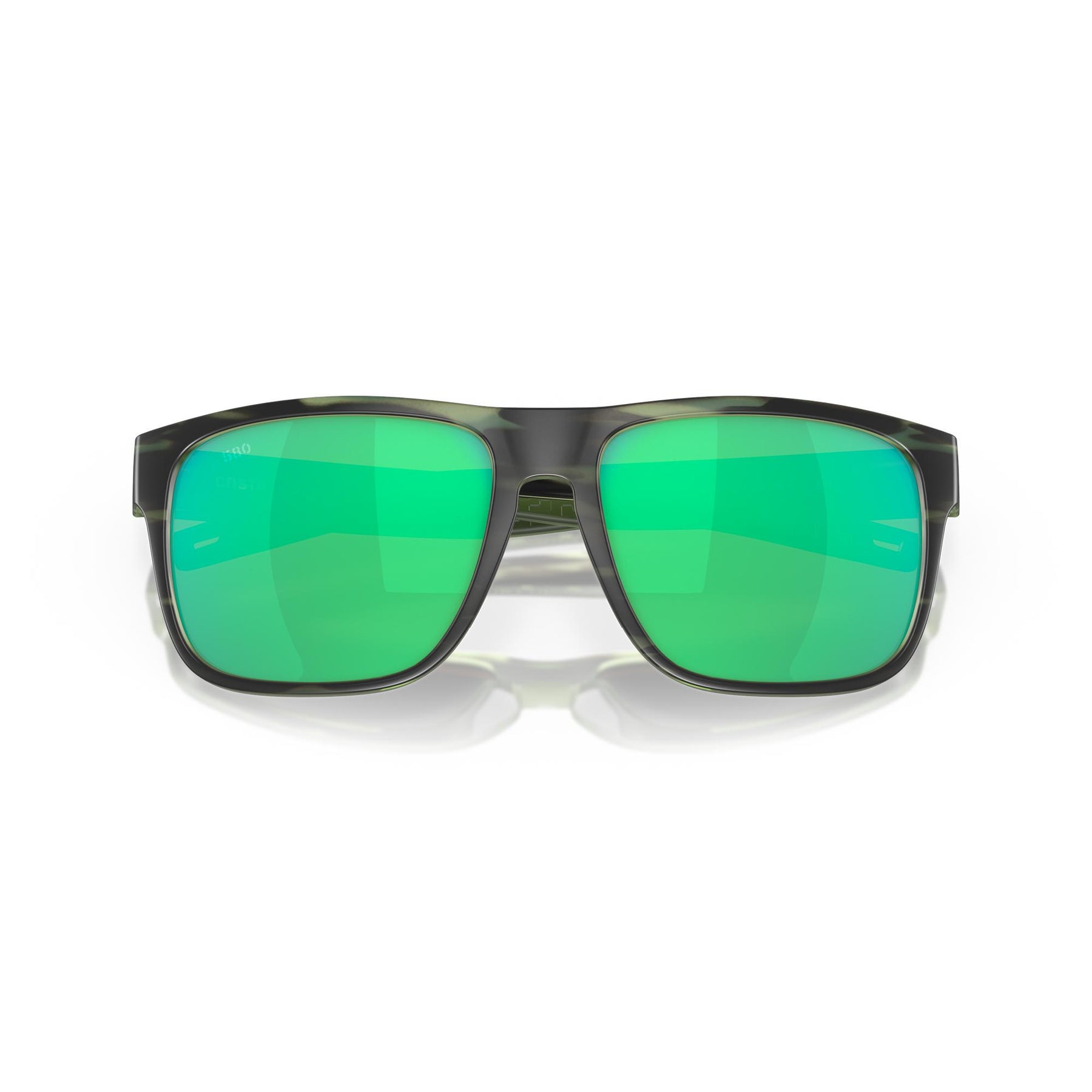 View of Sunglasses Costa Spearo XL Matte Reef Green Mirror 580G available at EZOKO Pike and Musky Shop