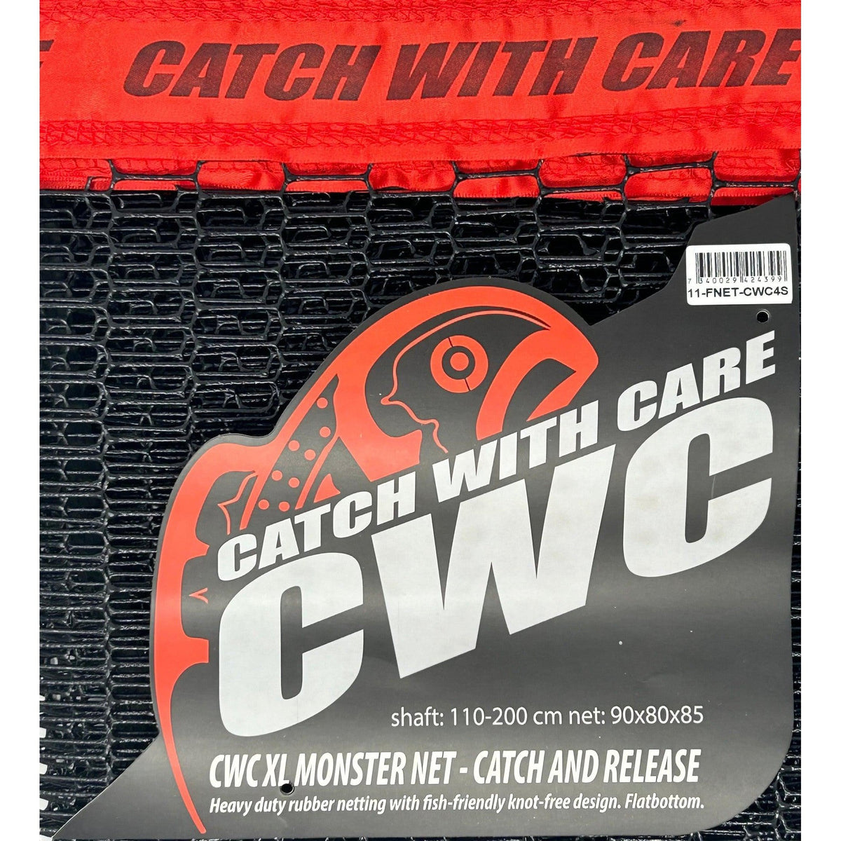 View of Nets CWC Monster Net XL Spare Netting available at EZOKO Pike and Musky Shop
