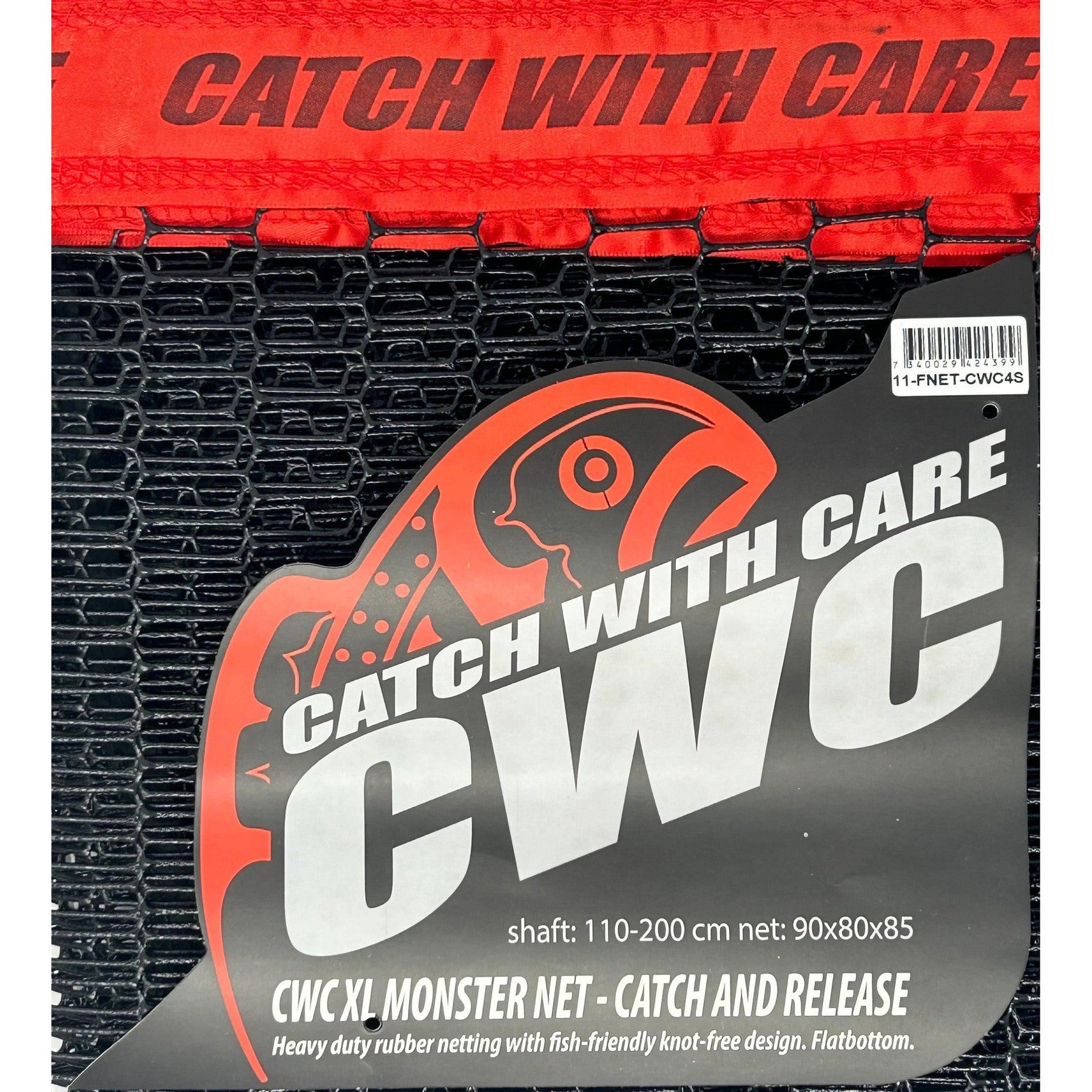 View of Nets CWC Monster Net XL Spare Netting available at EZOKO Pike and Musky Shop