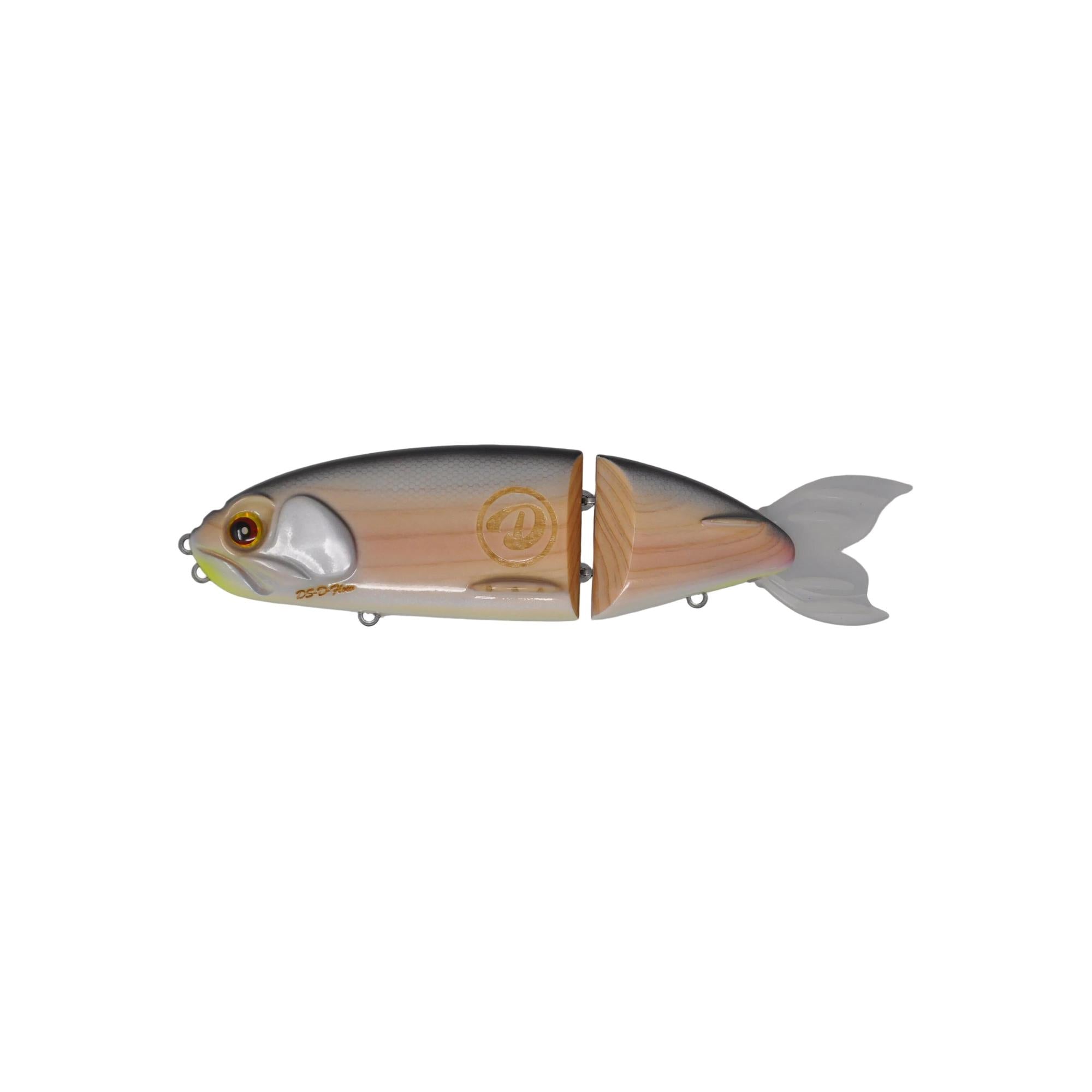 View of D-Flow Orosi 210 Wood Bait Swimbait Wood Black available at EZOKO Fishing