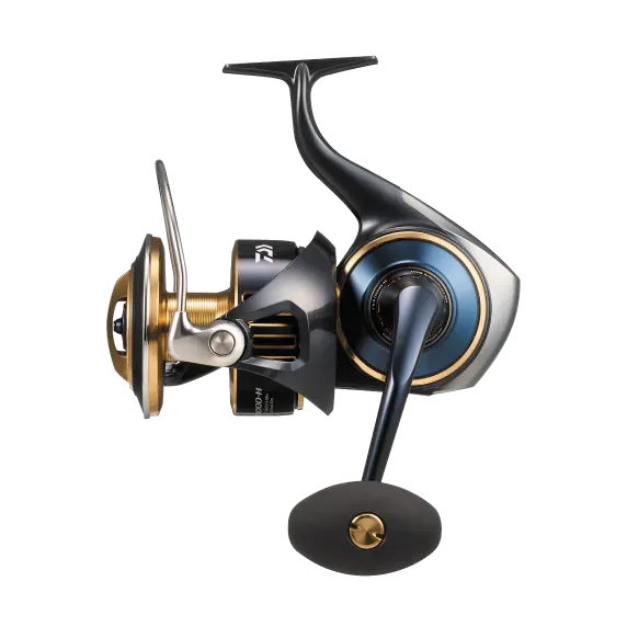 View of Spinning reel Daiwa 25 Saltiga Saltwater Spinning Reels 20000-H available at EZOKO Fishing