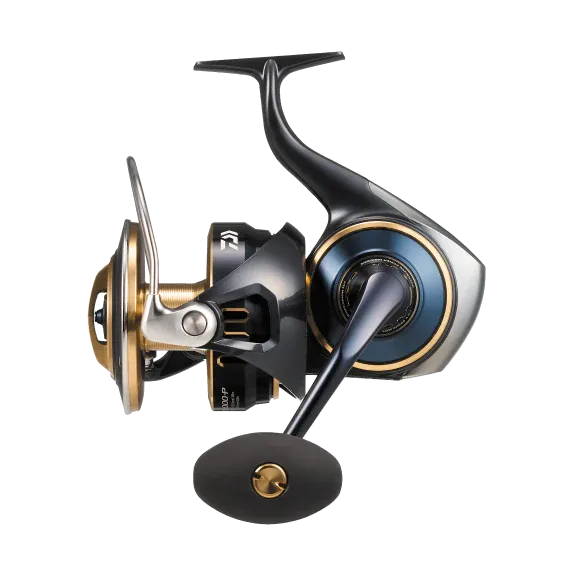 View of Spinning reel Daiwa 25 Saltiga Saltwater Spinning Reels 25000-P available at EZOKO Fishing