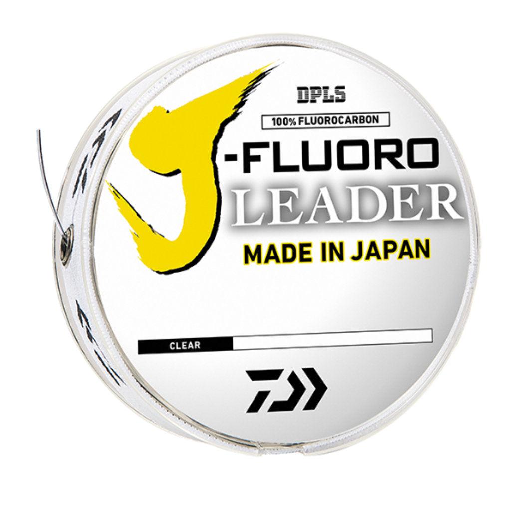 View of Fluorocarbon-Wire Daiwa J-Fluoro Leader available at EZOKO Pike and Musky Shop