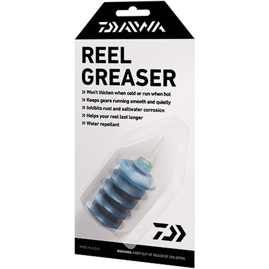 View of Tools Daiwa Reel Greaser available at EZOKO Pike and Musky Shop
