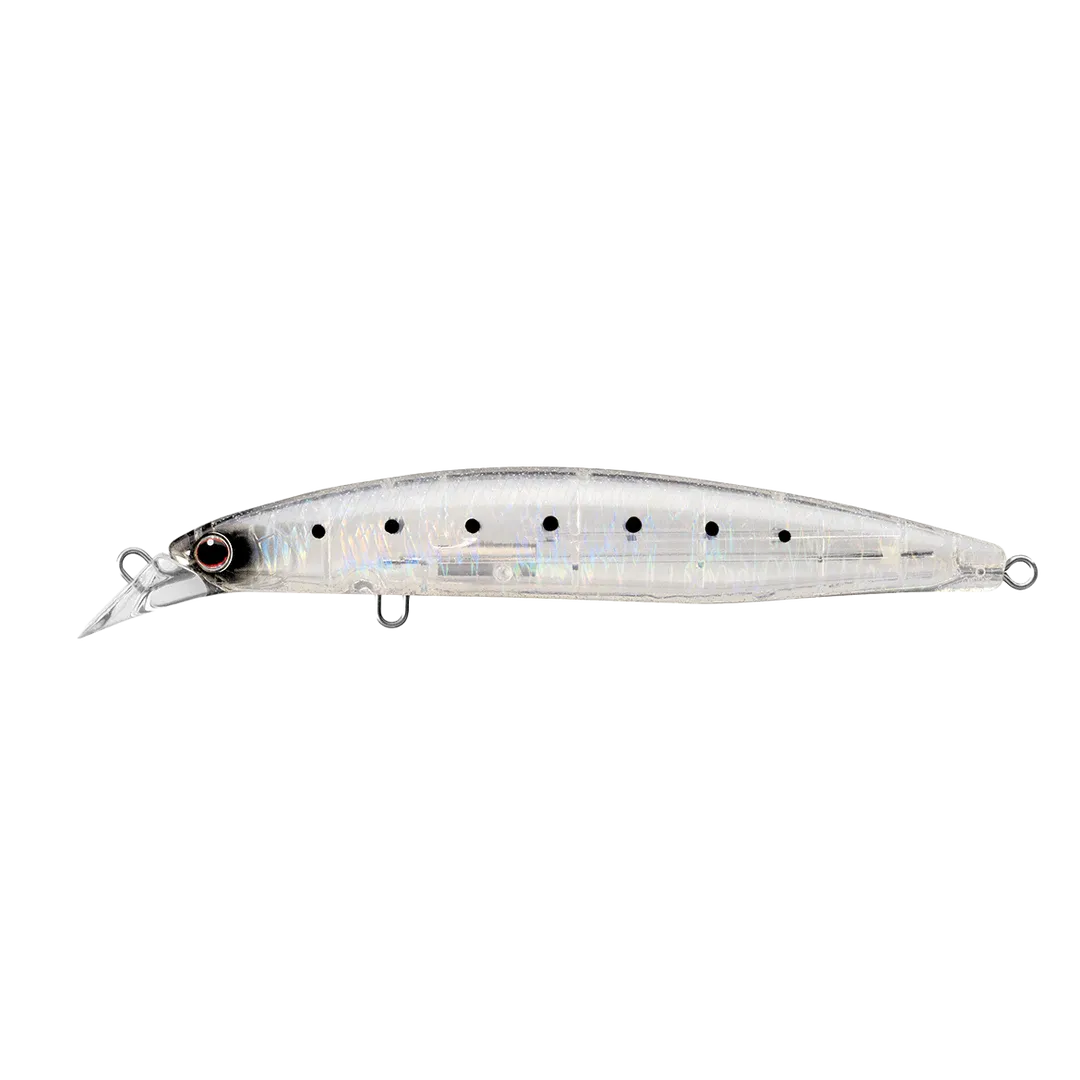 View of DAIWA SALT PRO MINNOW LONG CAST HD Clear Fish available at EZOKO Fishing