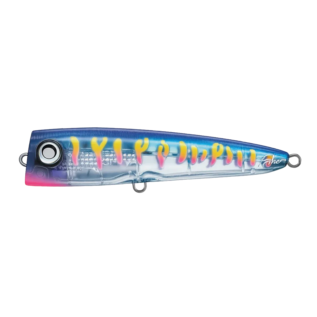 View of Daiwa Saltiga Frother 170F Popper Firefish available at EZOKO Fishing