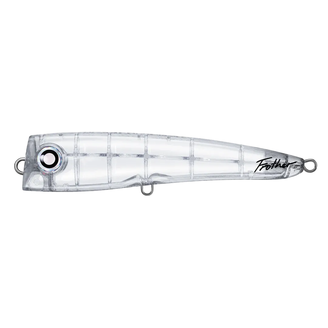 View of Daiwa Saltiga Frother 170F Popper Full Clear available at EZOKO Fishing