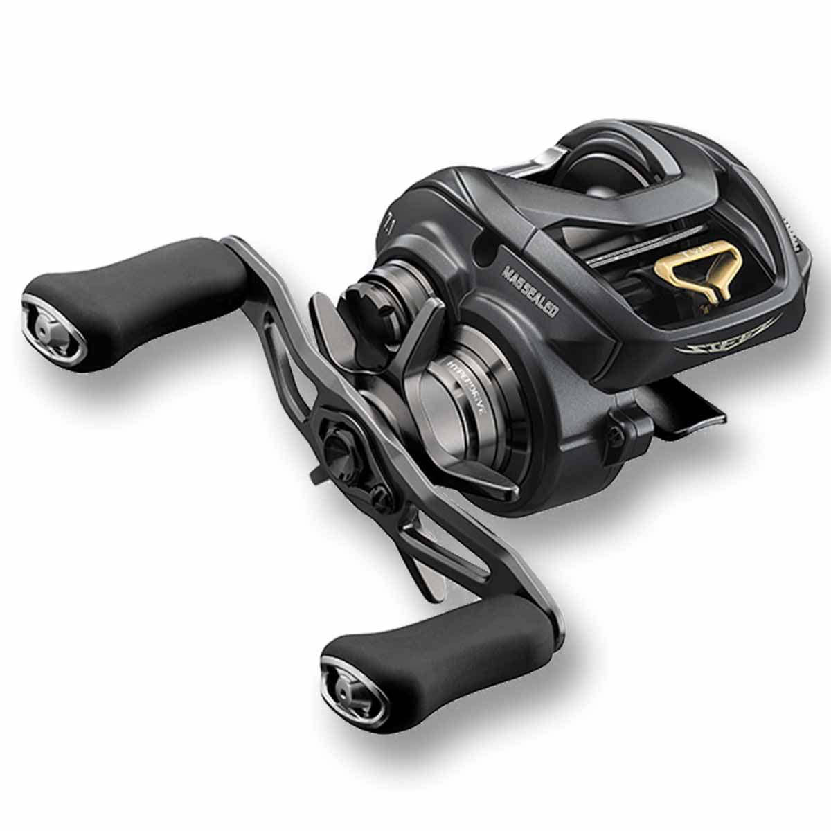 View of Baitcast Reels Daiwa Steez A 100 Baitcast Reels available at EZOKO Pike and Musky Shop