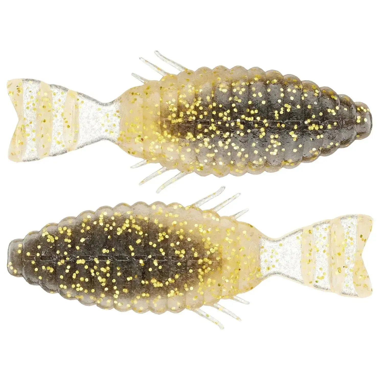 View of Softbaits Deps Bull Flat Creature Bait 3" Golden Shiner available at EZOKO Fishing
