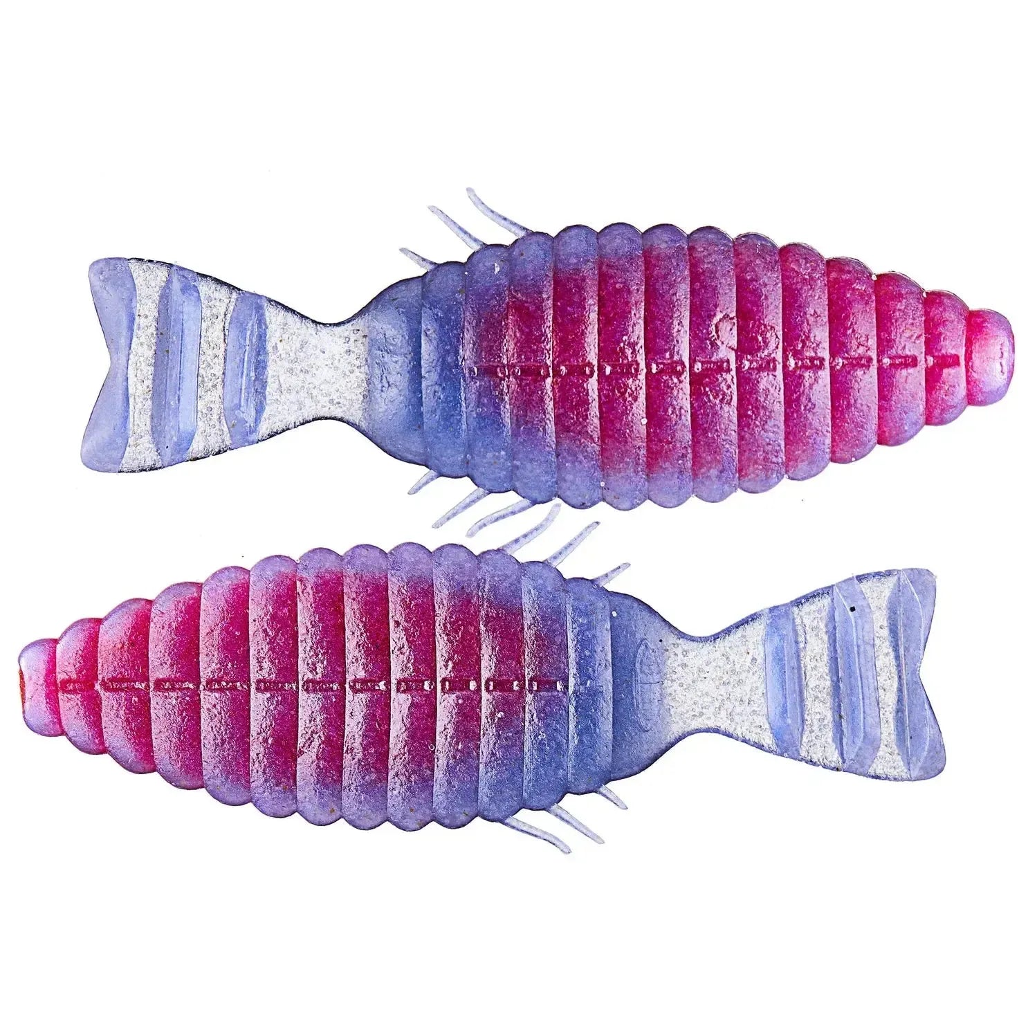 View of Softbaits Deps Bull Flat Creature Bait 3.8" Cherry Grape available at EZOKO Fishing