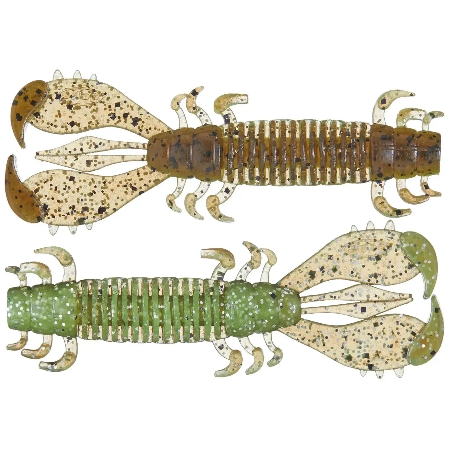 View of Softbaits Deps Ms Craw 2.6" Green Pumpkin Chartruese available at EZOKO Fishing
