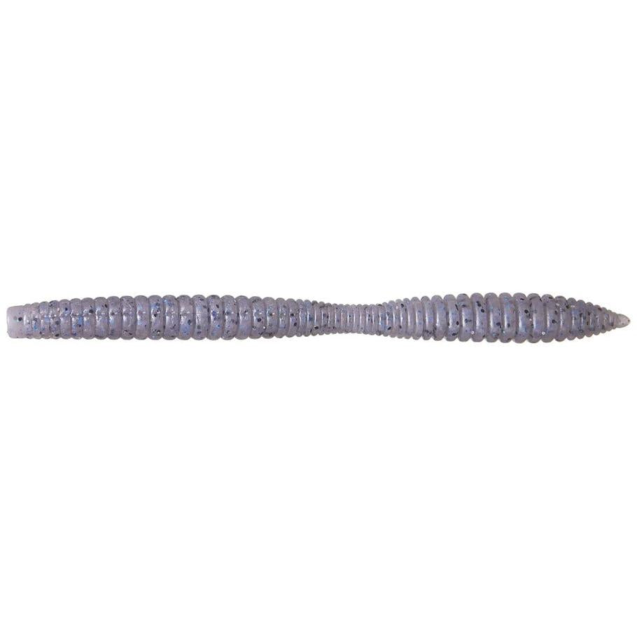 View of Softbaits Deps Rebound Stick Worm 5" Baby Cherry Blossom / Blue Flake available at EZOKO Fishing