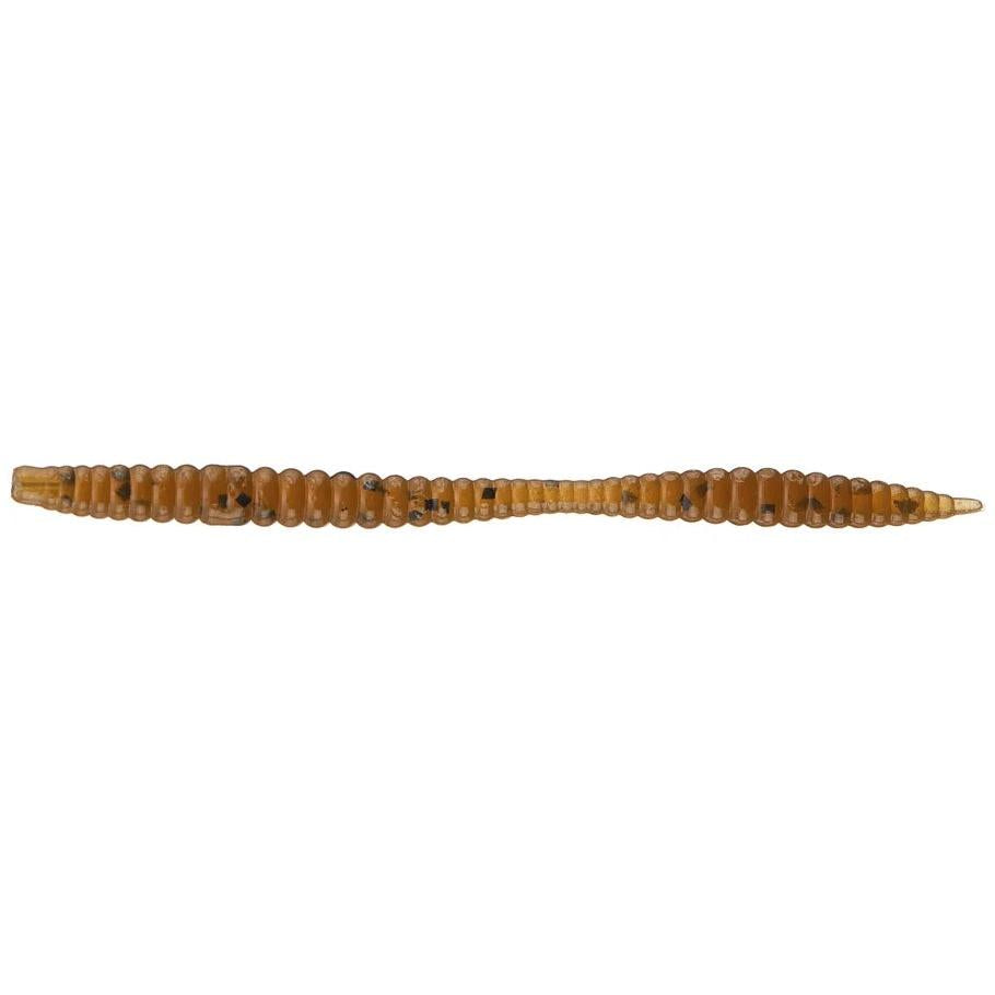View of Softbaits Deps Rebound Stick Worm 5" Green Pumpkin available at EZOKO Fishing