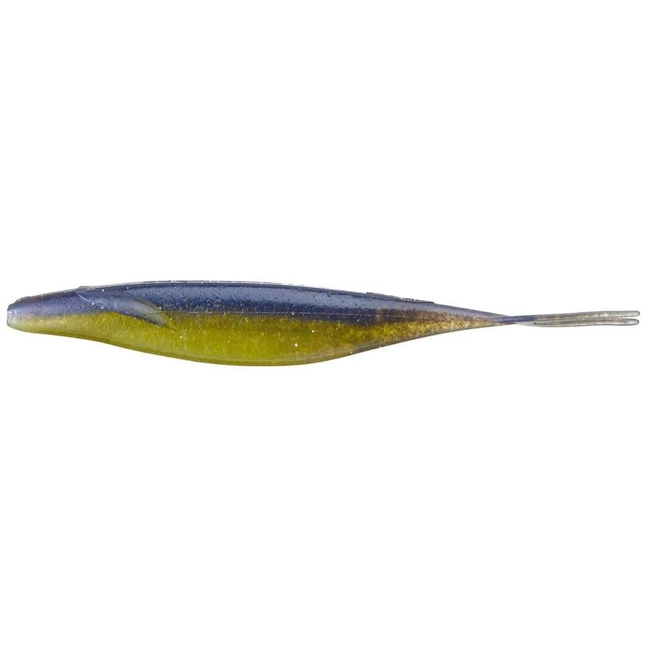 View of Softbaits Deps Sakamata Shad Soft Jerkbait 2" Watermelon Pro Blue available at EZOKO Fishing