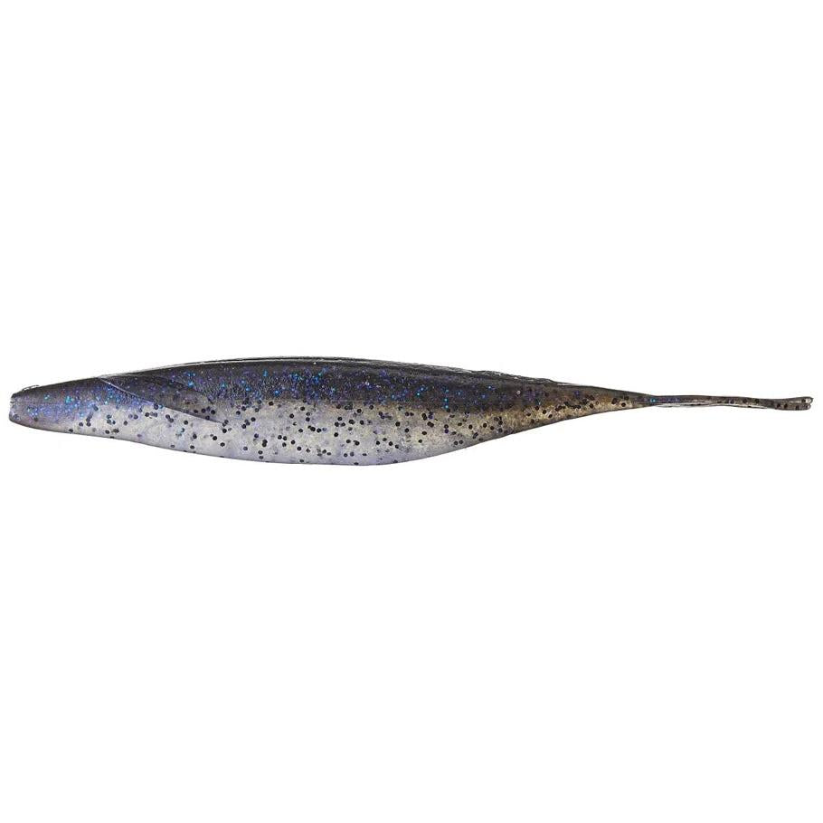 View of Softbaits Deps Sakamata Shad Soft Jerkbait 6" Electric Shad available at EZOKO Fishing