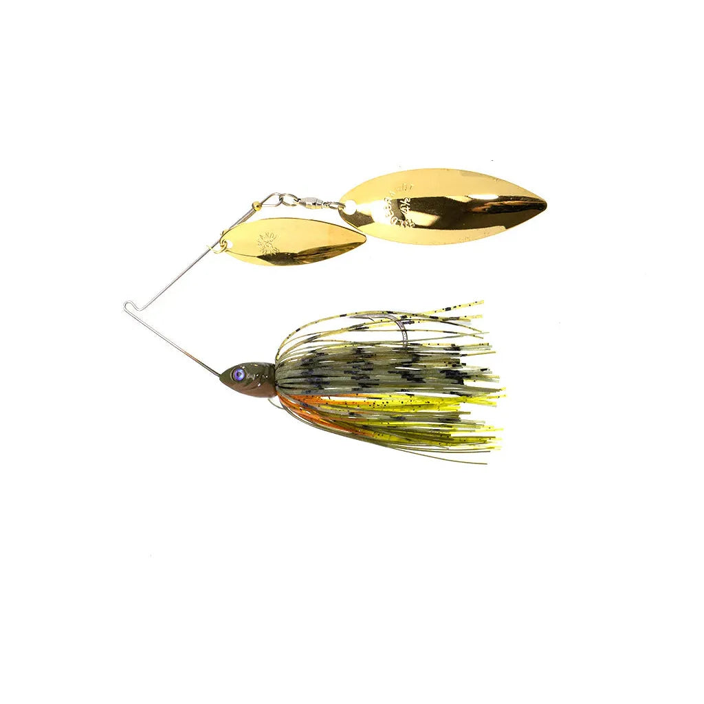 View of Spinnerbaits Dirty Jigs Tackle Compact Spinnerbait 3/8oz Bluegill available at EZOKO Fishing
