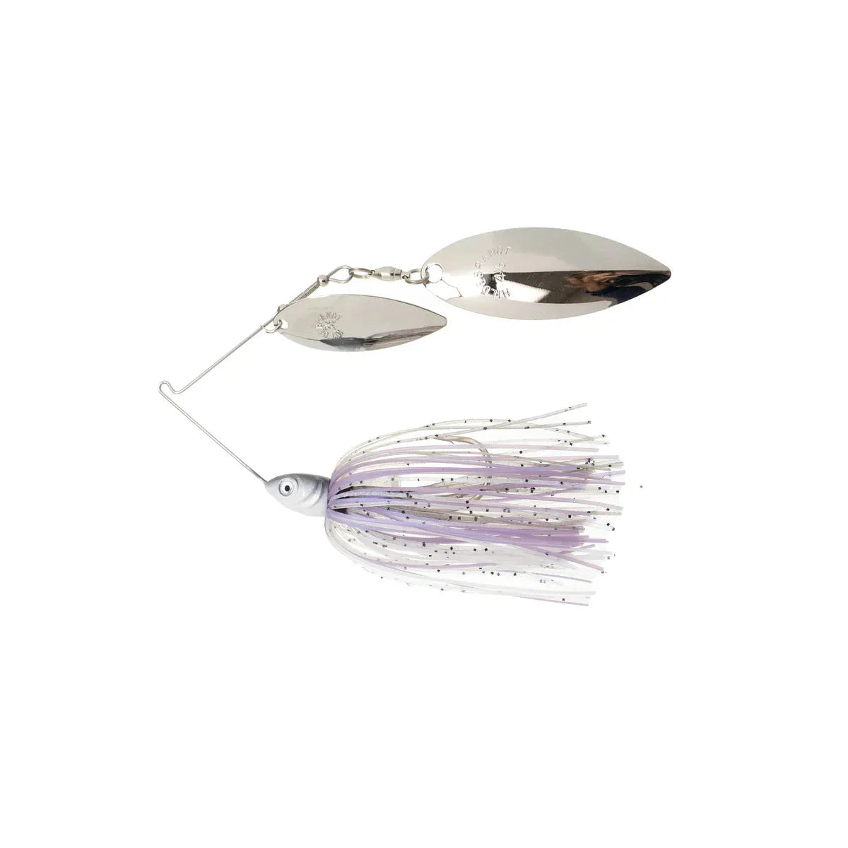 View of Spinnerbaits Dirty Jigs Tackle Compact Spinnerbait 3/8oz Purple Haze available at EZOKO Fishing