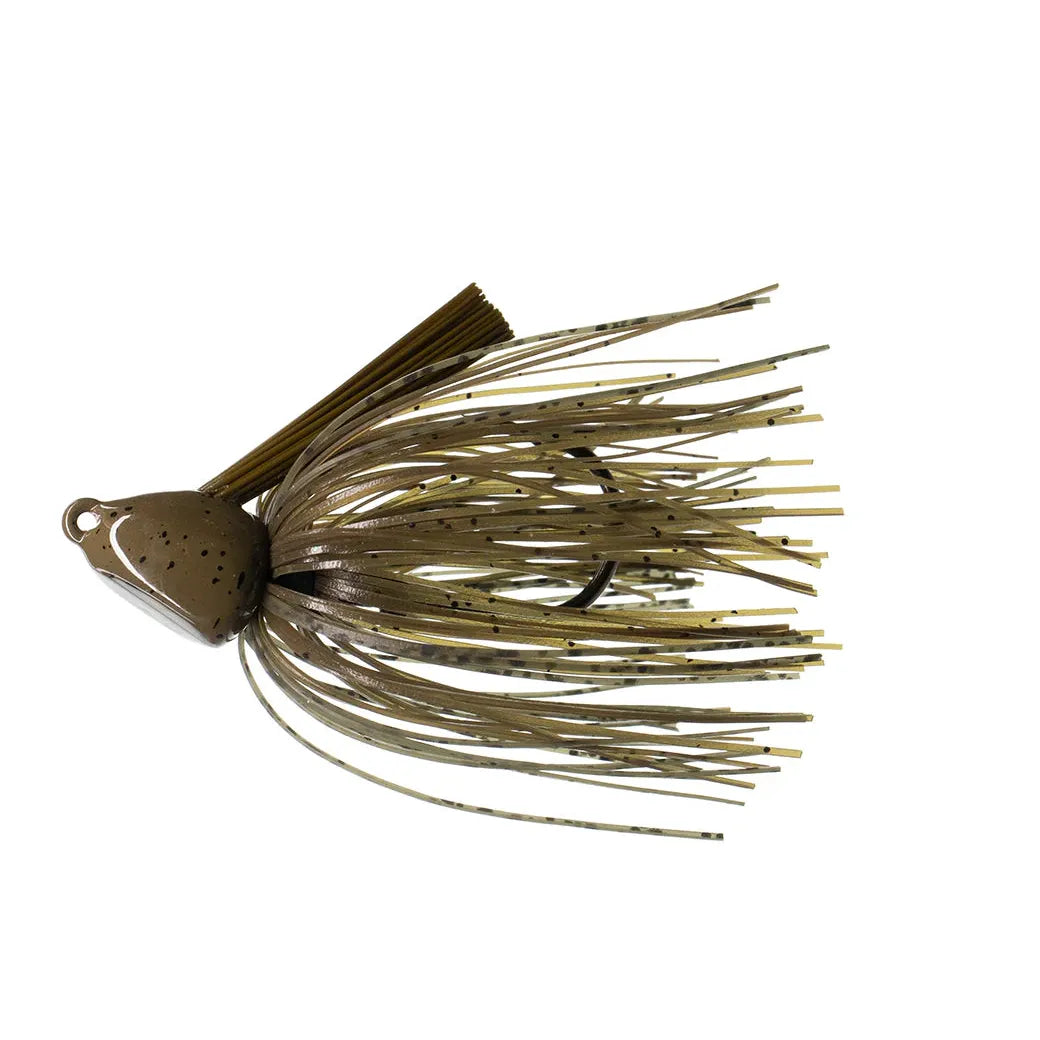 View of Punching Jigs Dirty Jigs Tackle No-Jack Punchin Jig 3/4oz Green Pumpkin available at EZOKO Fishing