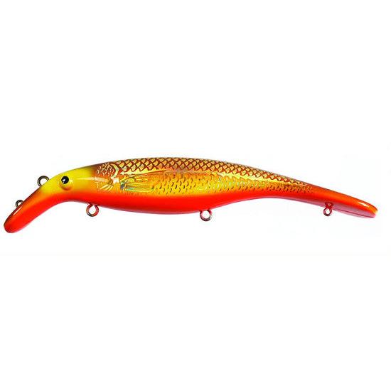 View of Crankbaits Drifter Tackle Believer Straight 10" Crankbait Holo Hot Walleye available at EZOKO Fishing