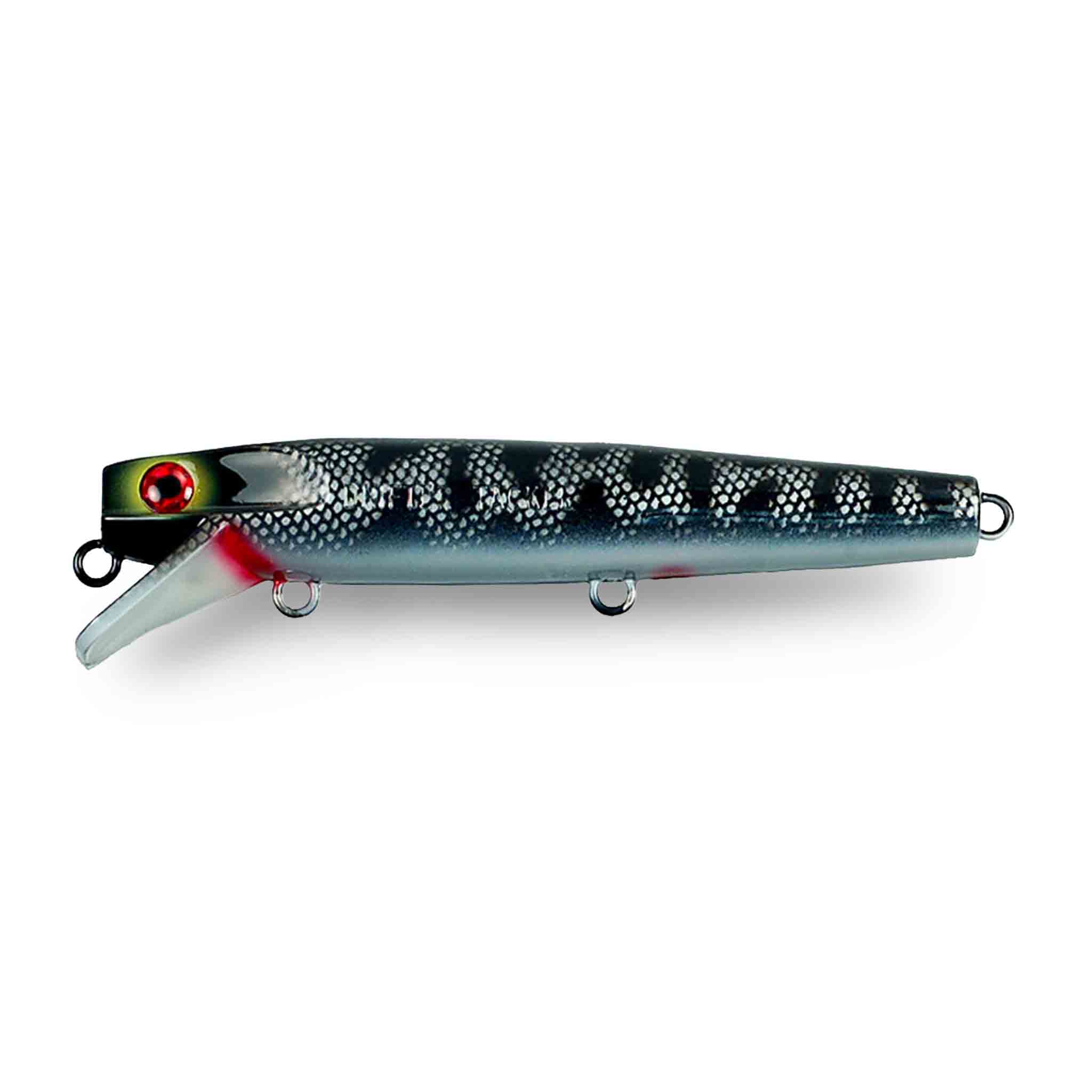 View of Crankbaits Drifter Tackle Muskie Stalker 6'' Straight Crankbait Black Sucker available at EZOKO Fishing