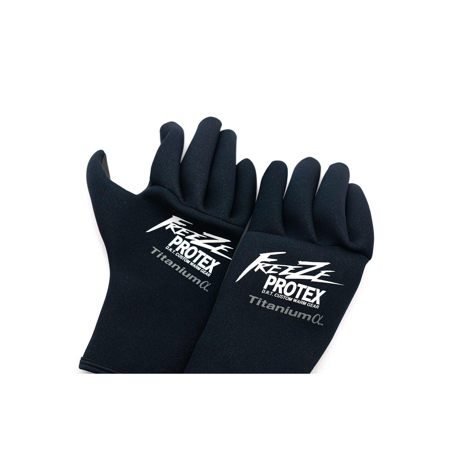 View of DRT inc. FREEZE PROTEX Neoplane Glove Gen2 available at EZOKO Fishing