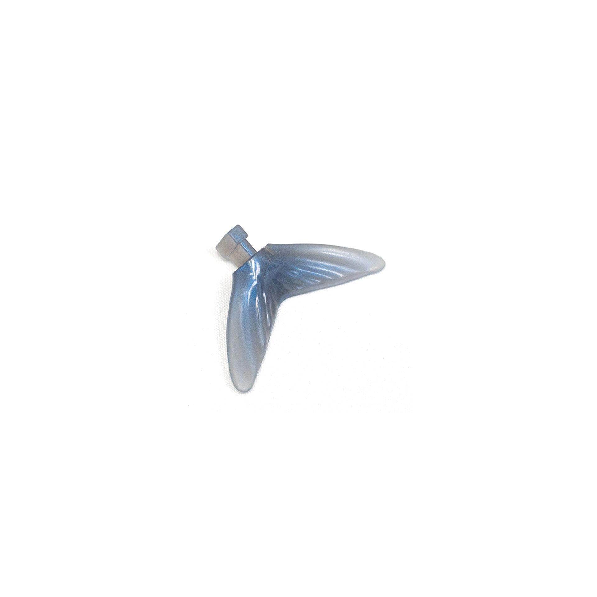View of DRT Tiny Klash Transfer Extra Tail Mist Blue available at EZOKO Pike and Musky Shop