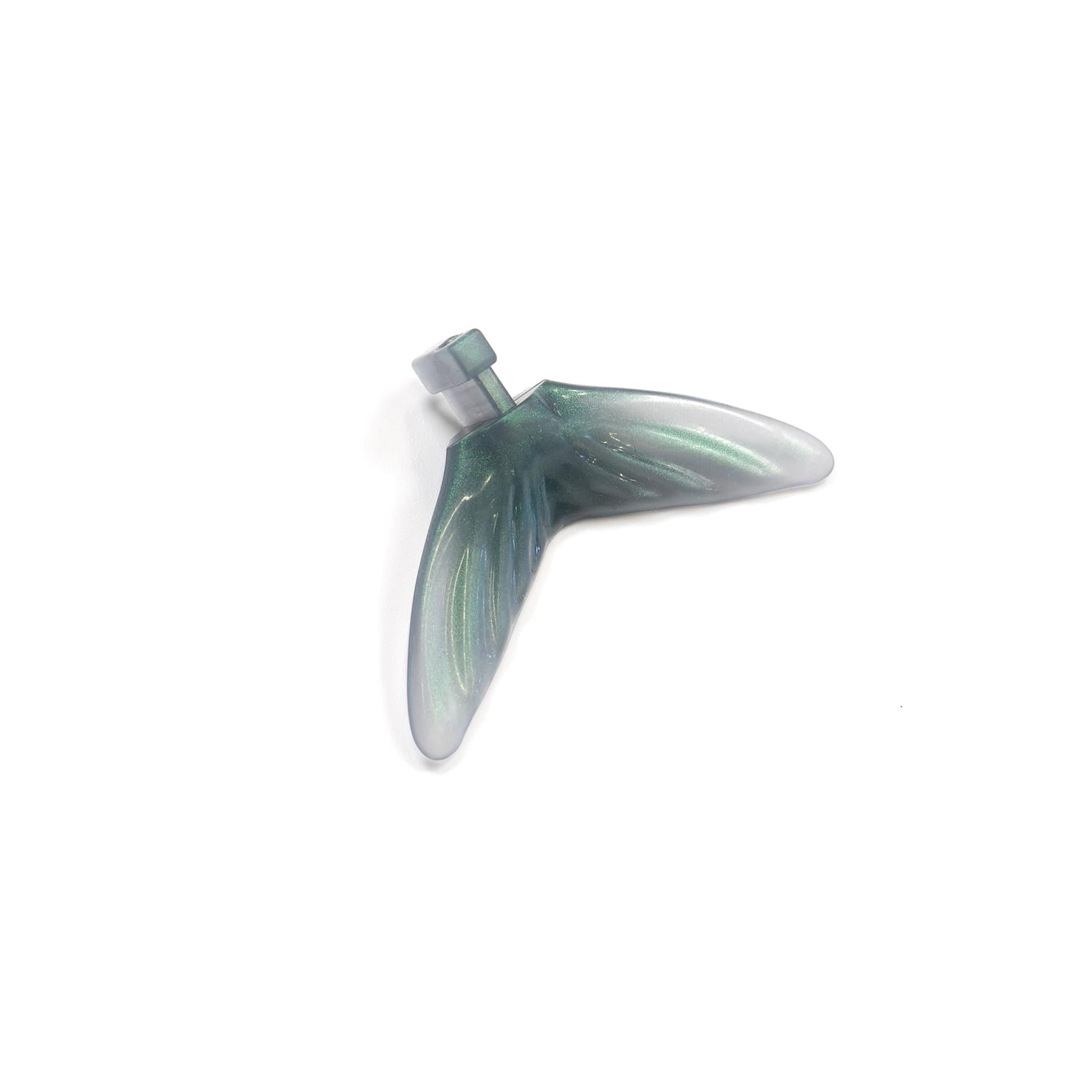 View of DRT Tiny Klash Transfer Extra Tail Mist Green available at EZOKO Pike and Musky Shop