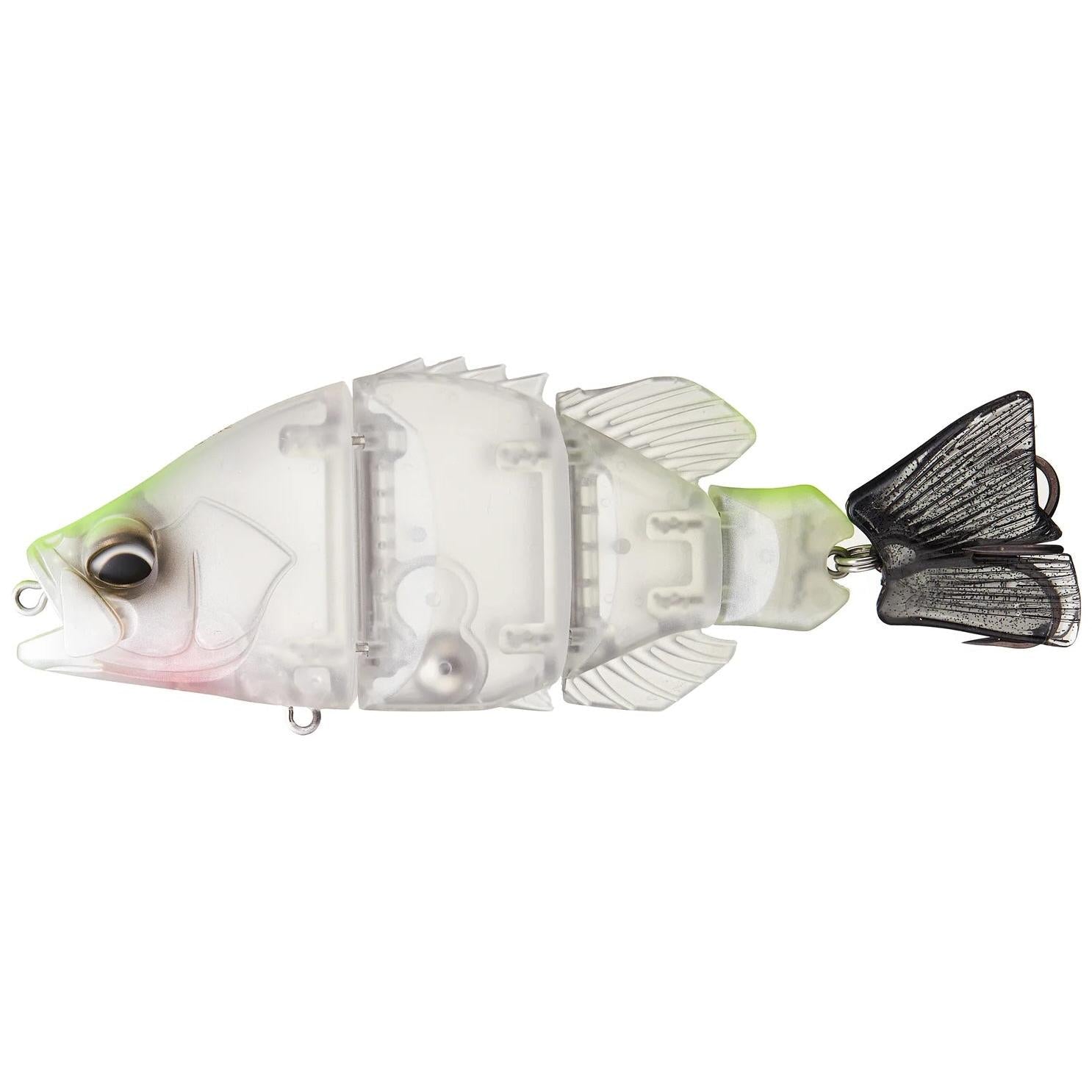 View of Swimbait DUO Realis Dead Drift 95 Vanish Chartreuse available at EZOKO Fishing