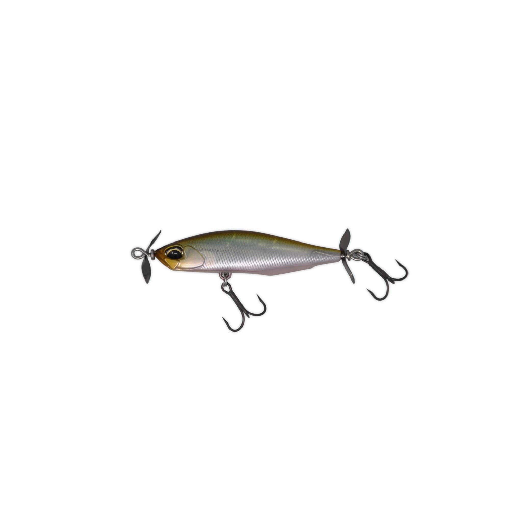 View of Fishing lure Duo Realis Spinbait 62 Alpha Ghost Minnow available at EZOKO Fishing