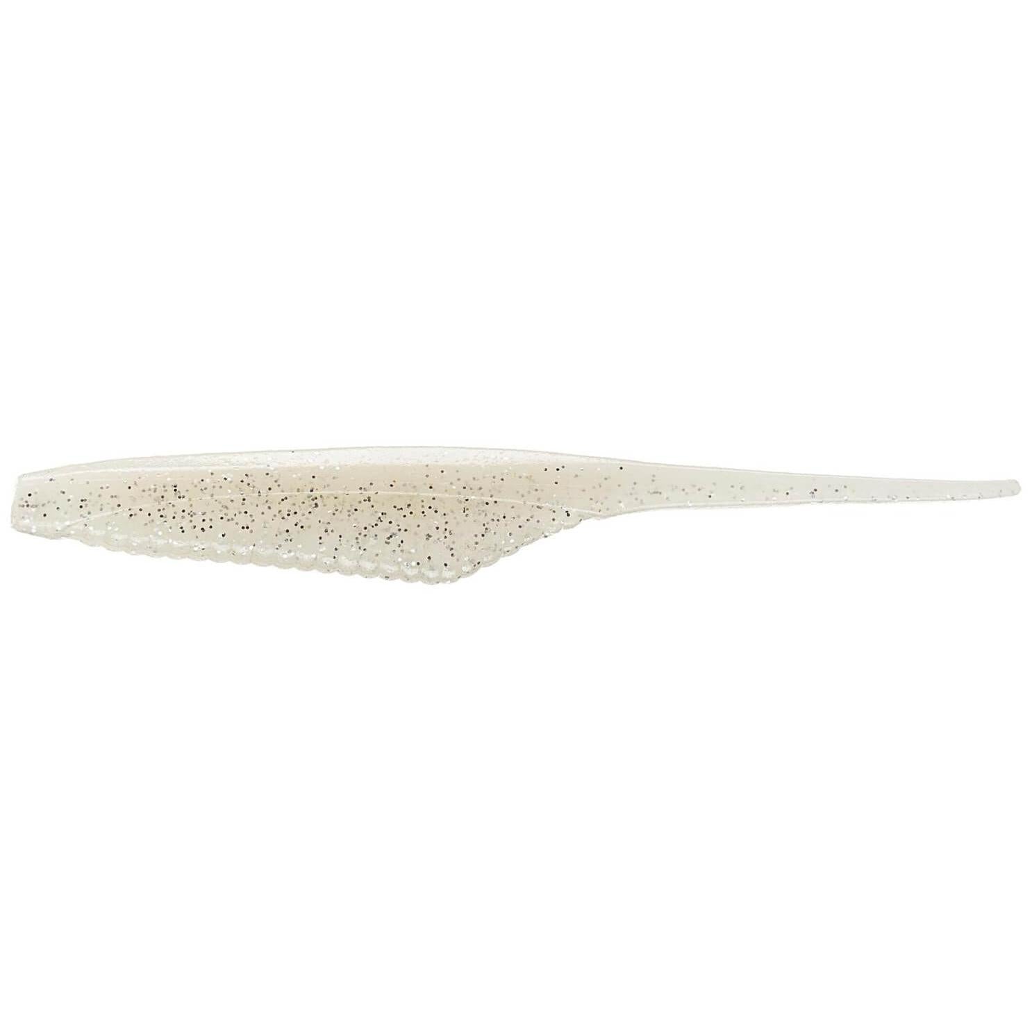 View of DUO Realis Versa Pintail 3" White Back Shad available at EZOKO Pike and Musky Shop