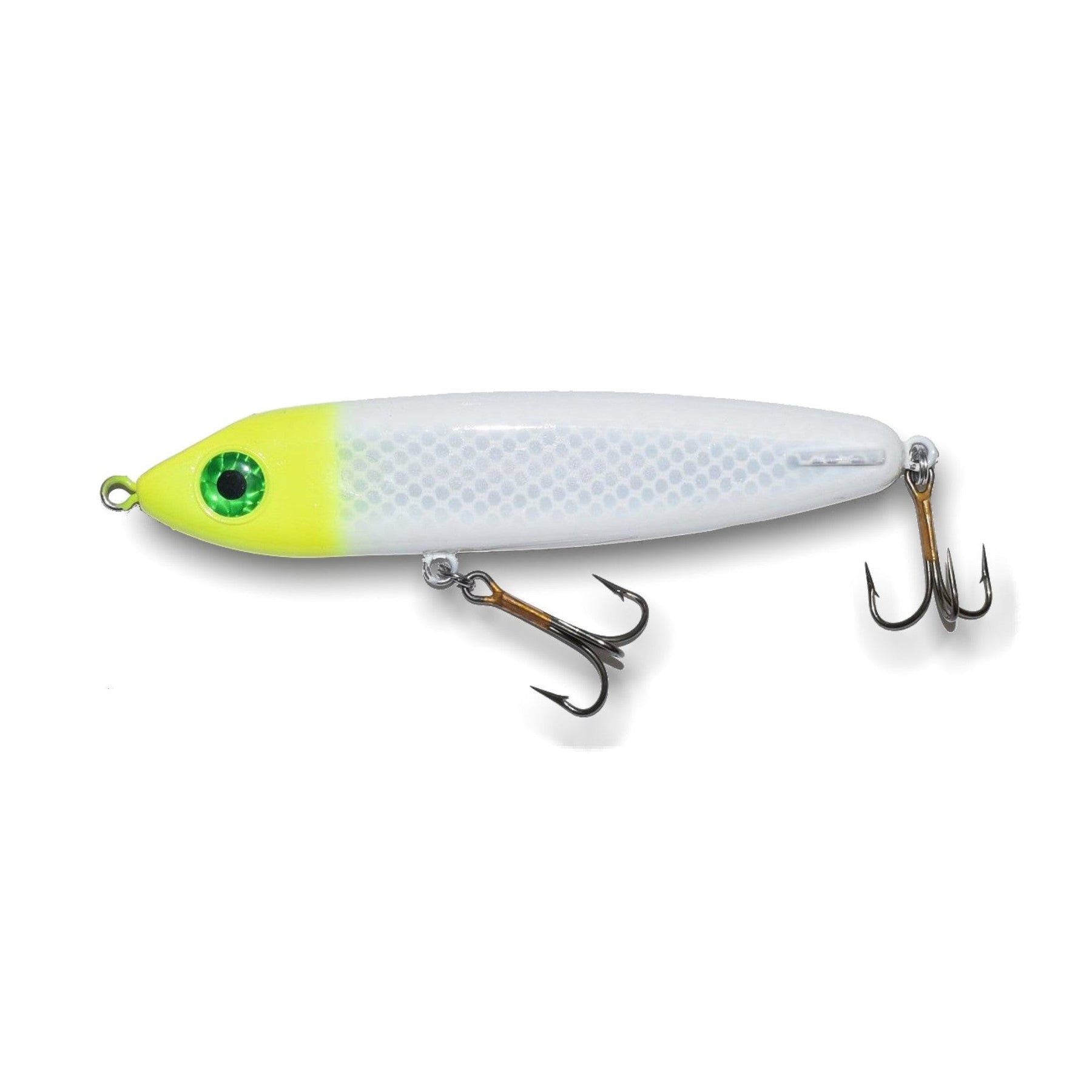 View of Jerk-Glide_Baits ERC Hell Hound 8'' Glide Bait Lemondhead available at EZOKO Pike and Musky Shop