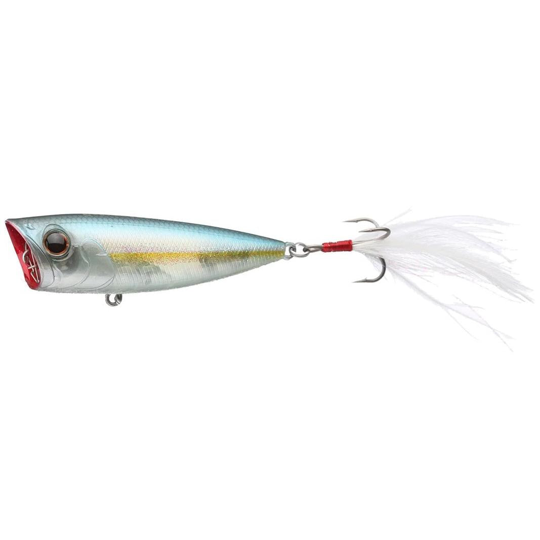 View of Topwater Evergreen Ob Popper Blue Back Herring available at EZOKO Fishing