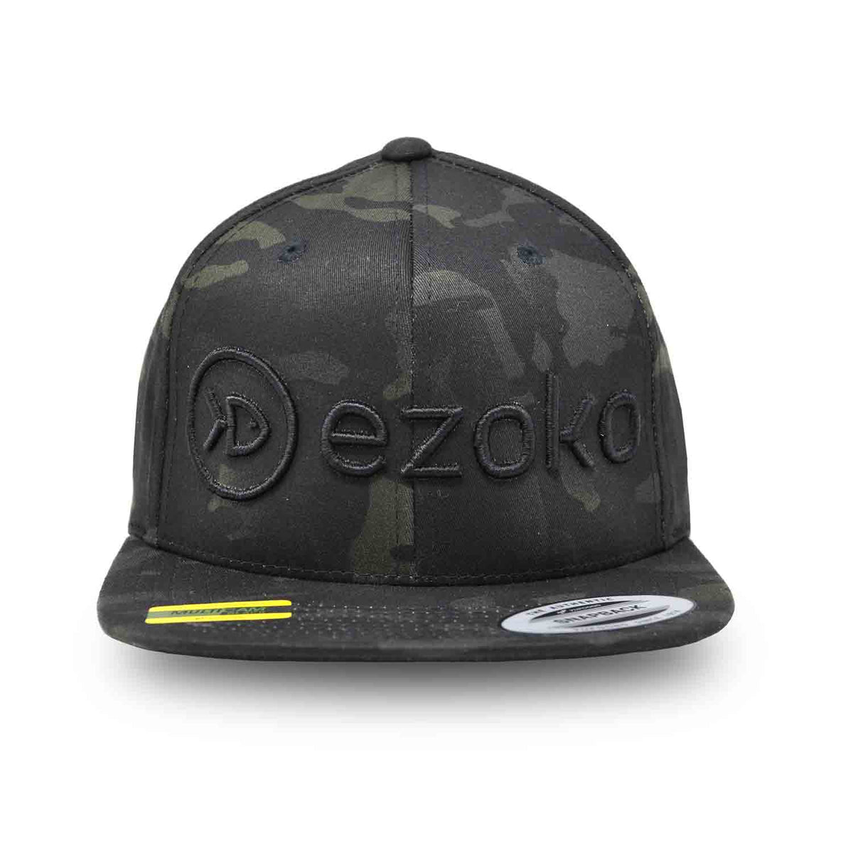 Ezoko Classics YUPOONG Flat Brim Cap MultiCam Black Black Hats