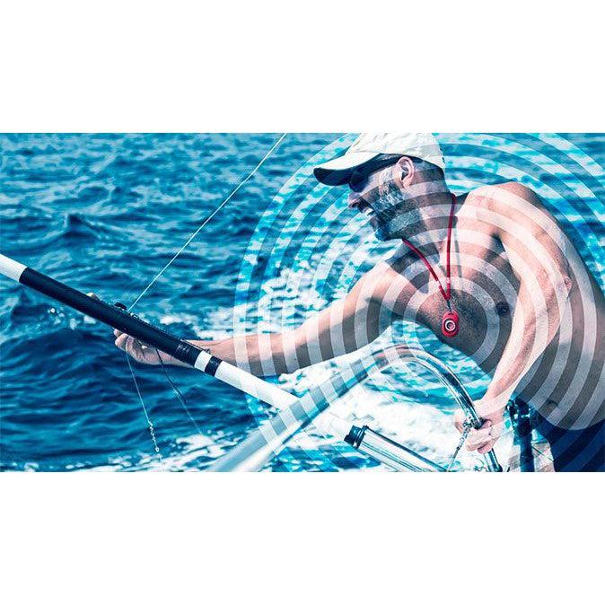 View of boating_accessories Fell Marine MOB+ xTag available at EZOKO Pike and Musky Shop