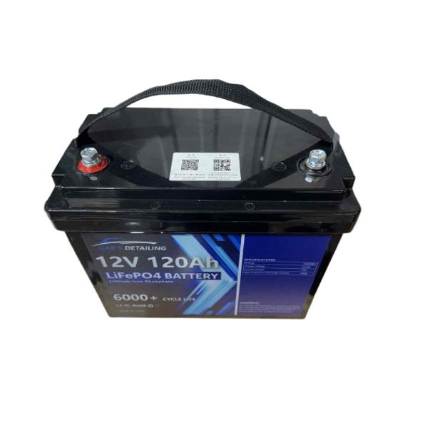 View of Gab's Detailing Batterie Lithium 12V 120Ah Bluetooth – Garantie 10 ans available at EZOKO Fishing