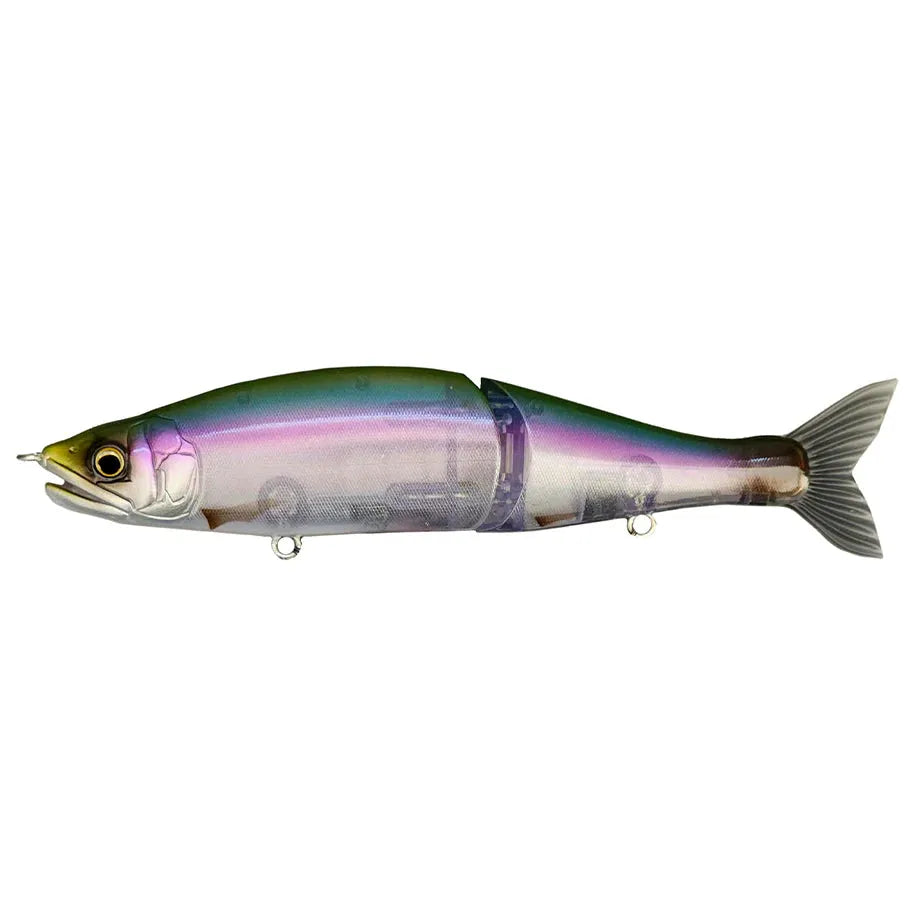 View of Gan Craft JOINTED CLAW 148 BBD Ghost Baitfish Slow Sinking available at EZOKO Fishing