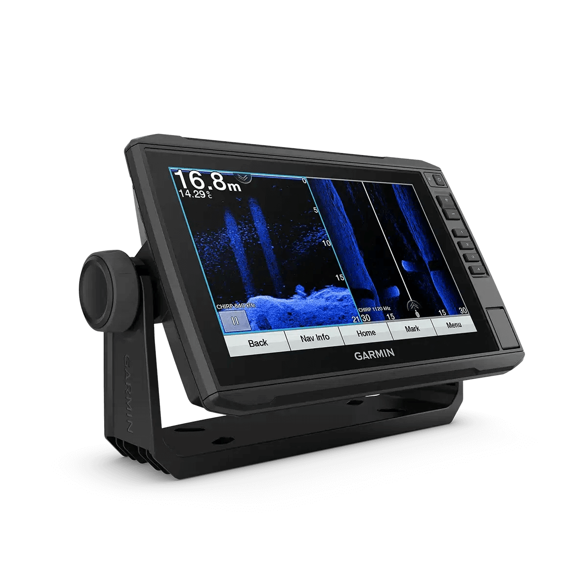 View of fish_finder Garmin ECHOMAP UHD 93SV with GT56UHD TM Transducer & Navionics Map available at EZOKO Pike and Musky Shop