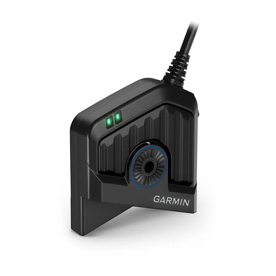 View of Garmin LiveScope 2 HD Ice Fishing Transducer available at EZOKO Fishing