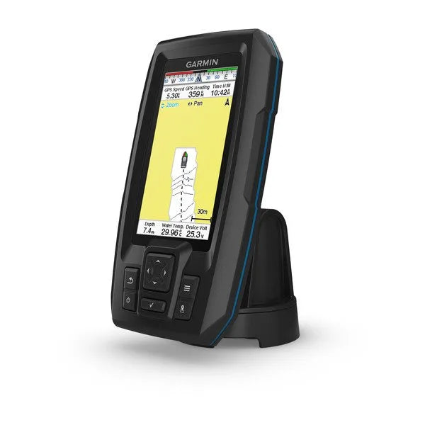 View of Garmin STRIKER Plus 4 W/Dual-Beam Transducer available at EZOKO Fishing