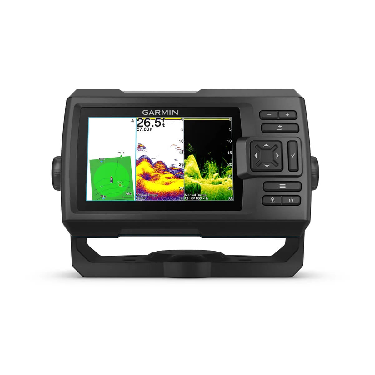 View of GARMIN STRIKER Vivid 5cv W/GT-20-TM Transducer available at EZOKO Fishing