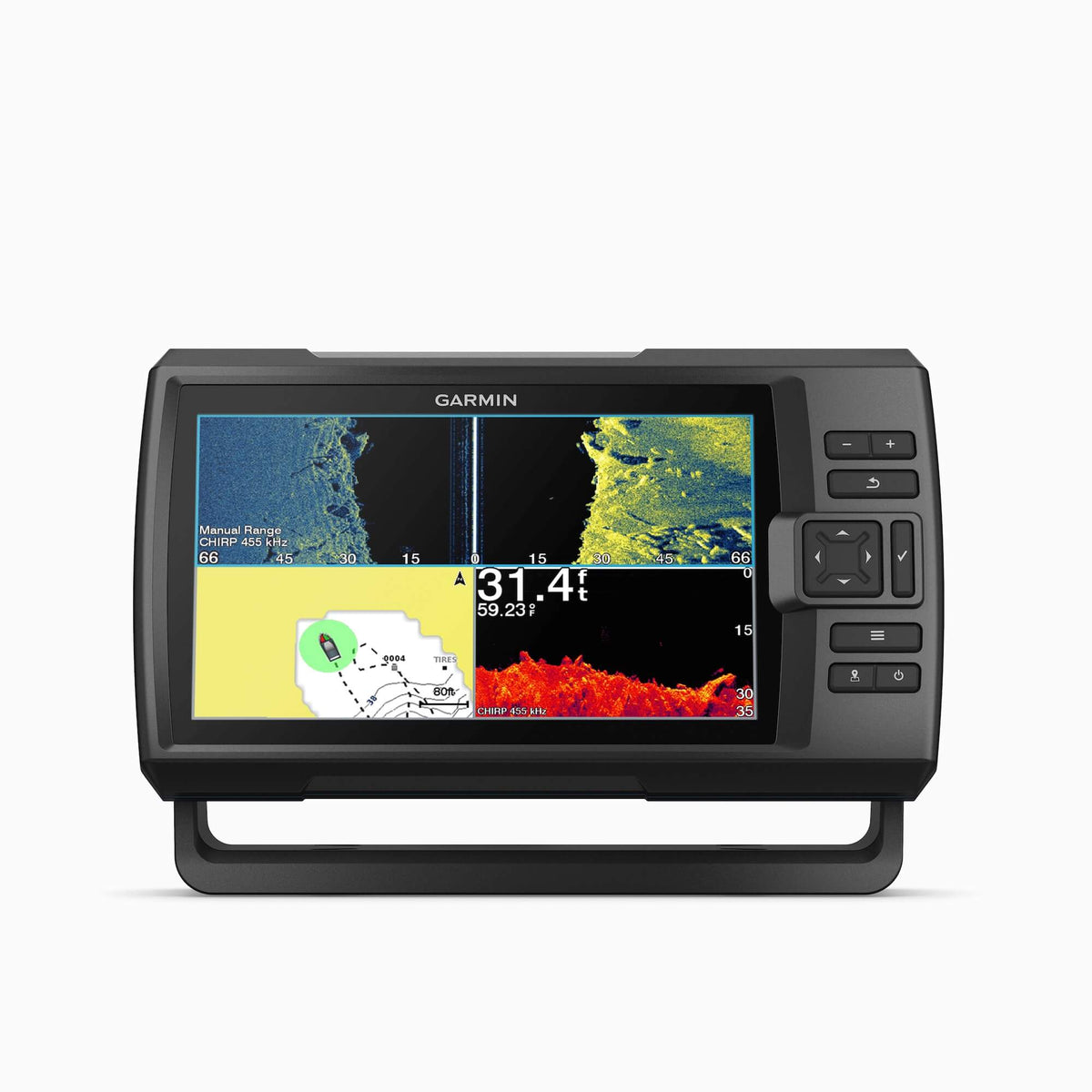 View of fish_finder Garmin STRIKER Vivid 9sv with GT52HW TM Transducer available at EZOKO Pike and Musky Shop