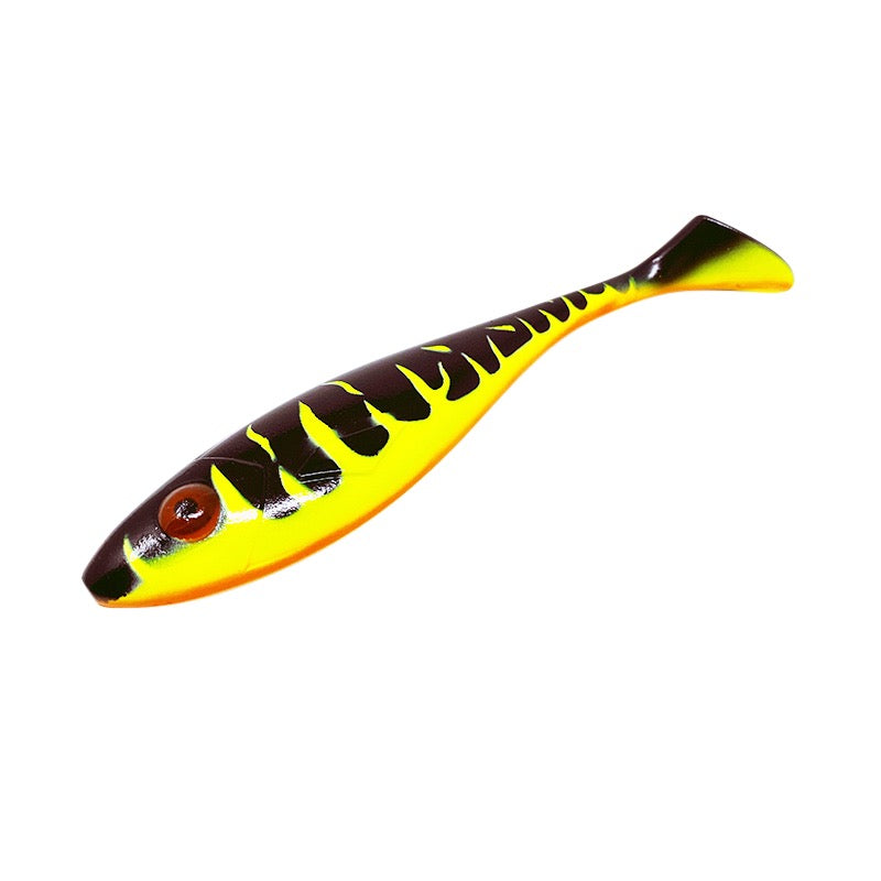 View of Swimbaits Gator Gum 22 Swimbait Black Pike available at EZOKO Pike and Musky Shop