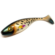 View of Swimbaits Gator Gum 22 Swimbait Punk Parrot available at EZOKO Pike and Musky Shop