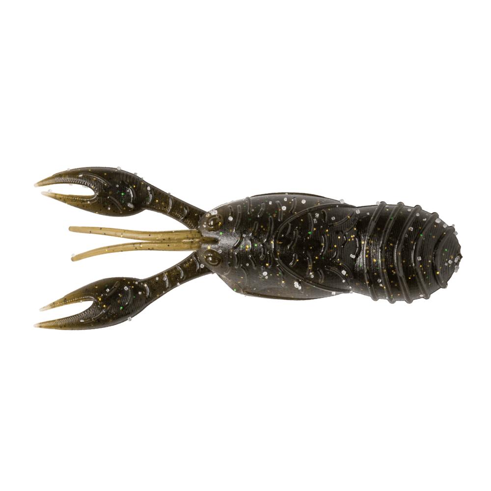 View of Great Lakes Finesse Micro Juvy Craw 2" Brown Pumpkin Special available at EZOKO Fishing