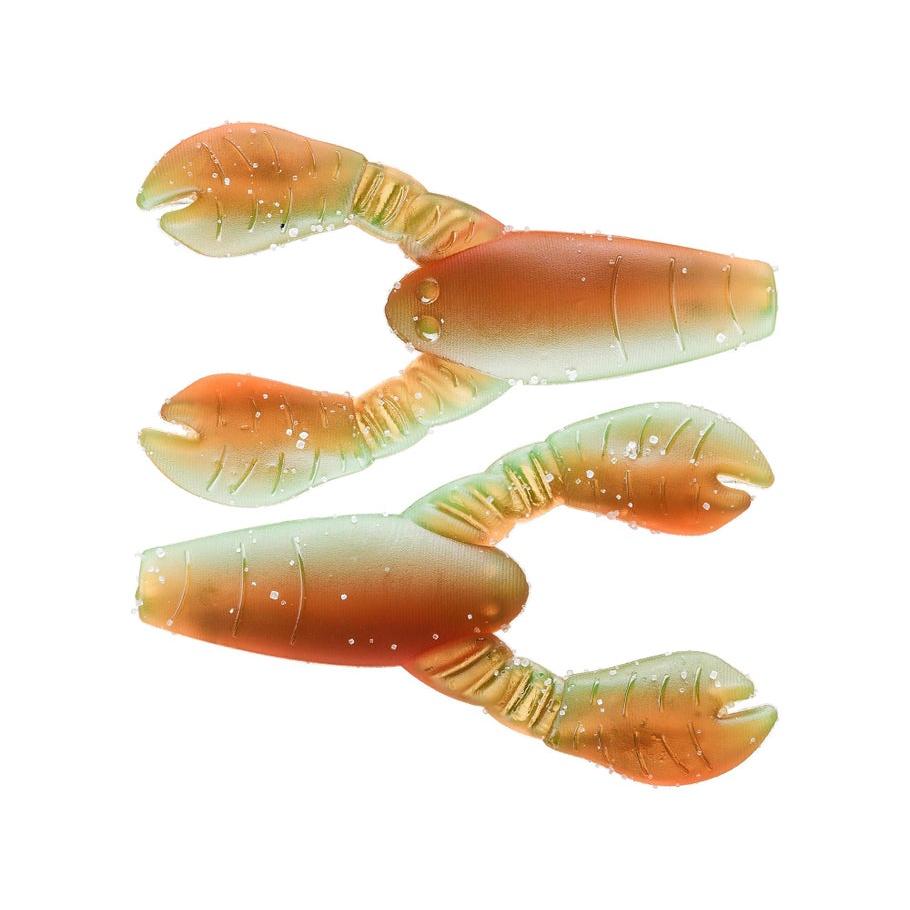 View of Great Lakes Finesse Snack Craw 2.1" Motor Oil available at EZOKO Fishing