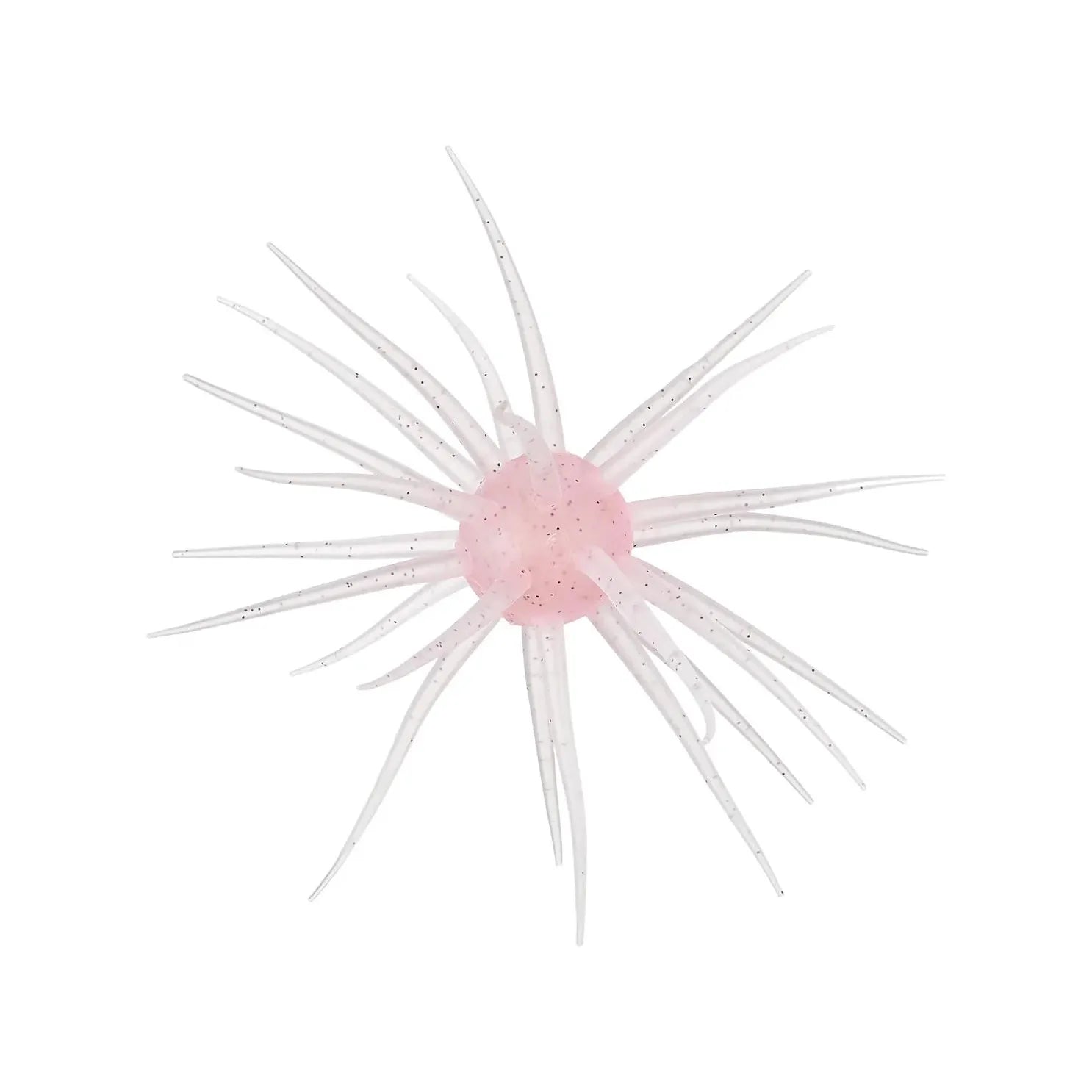 View of Hideup Coike Soft Plastic 1 Pack 17mm Clear salmon Pepper available at EZOKO Fishing