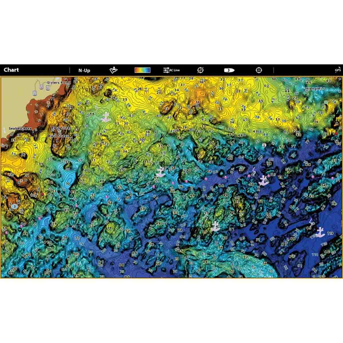 View of electronic_accessories Humminbird Lakemaster Premium - Great Lake V1 available at EZOKO Pike and Musky Shop